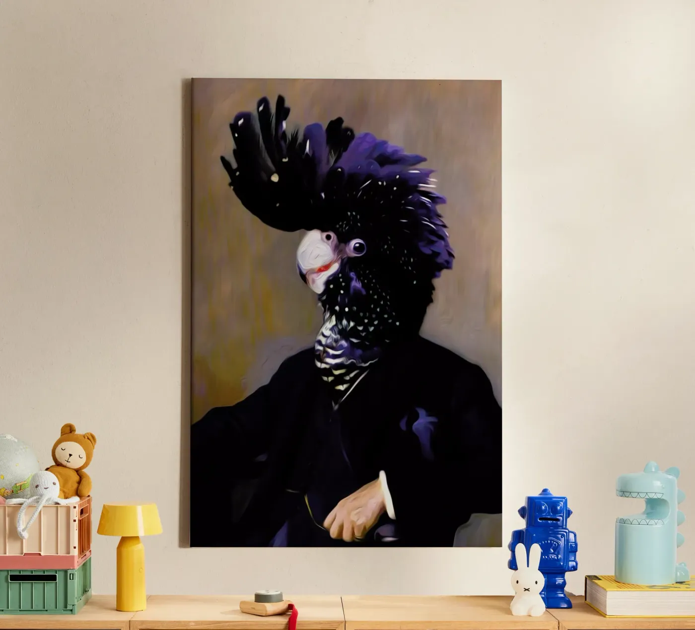 Elvis canvas van Tein Lucasson