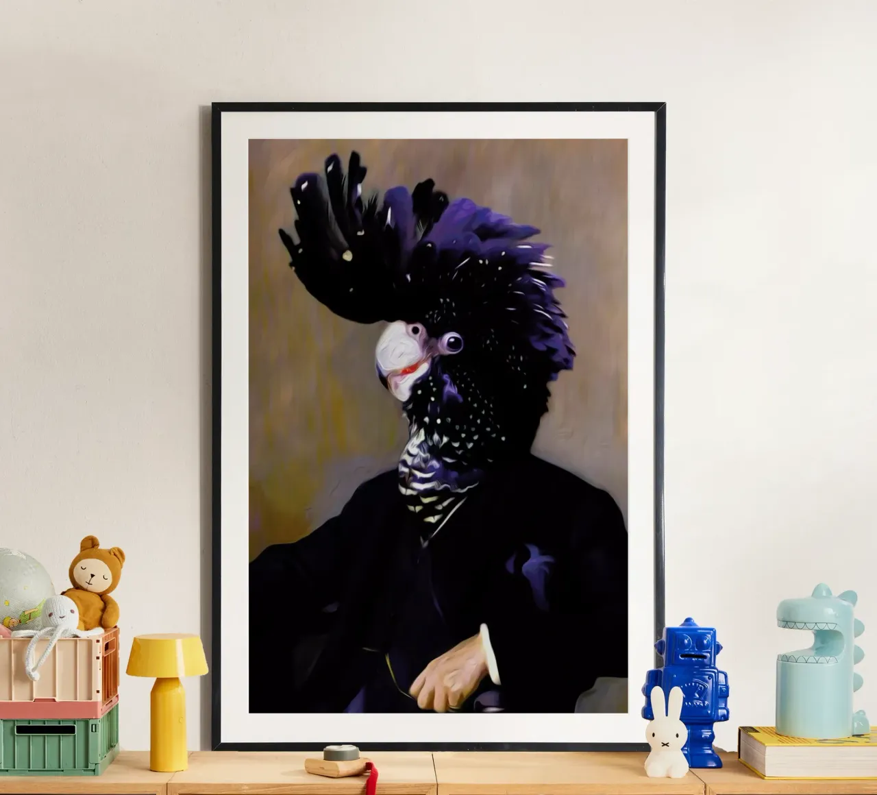 Elvis poster con telaio in plastica da Tein Lucasson