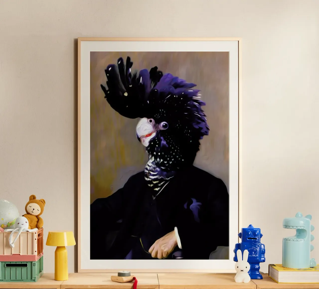Elvis poster con telaio in plastica da Tein Lucasson