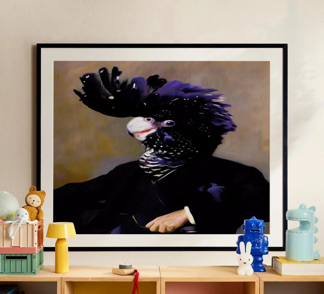 Elvis poster con telaio in plastica da Tein Lucasson