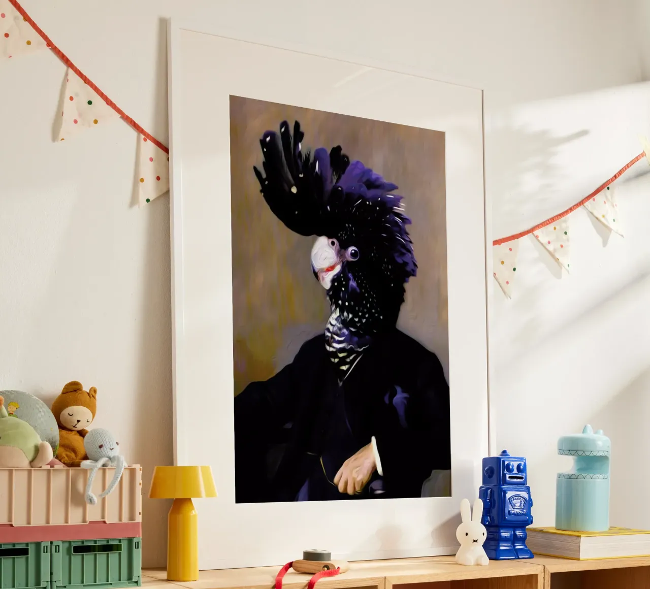 Elvis poster con telaio in plastica da Tein Lucasson