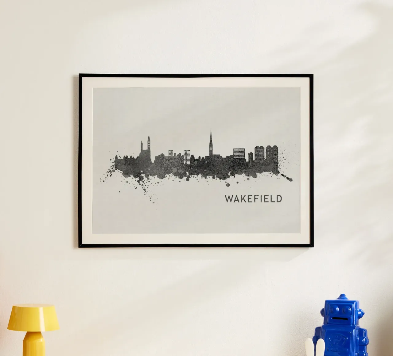 Wakefield England poster da Travelstudio