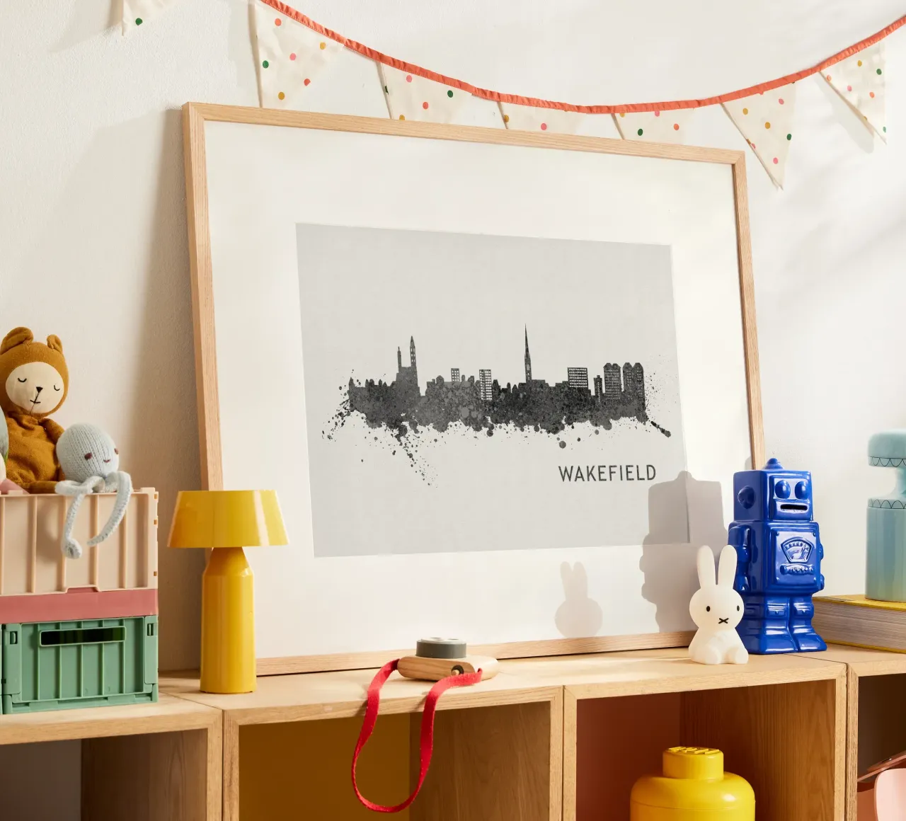 Wakefield England poster da Travelstudio