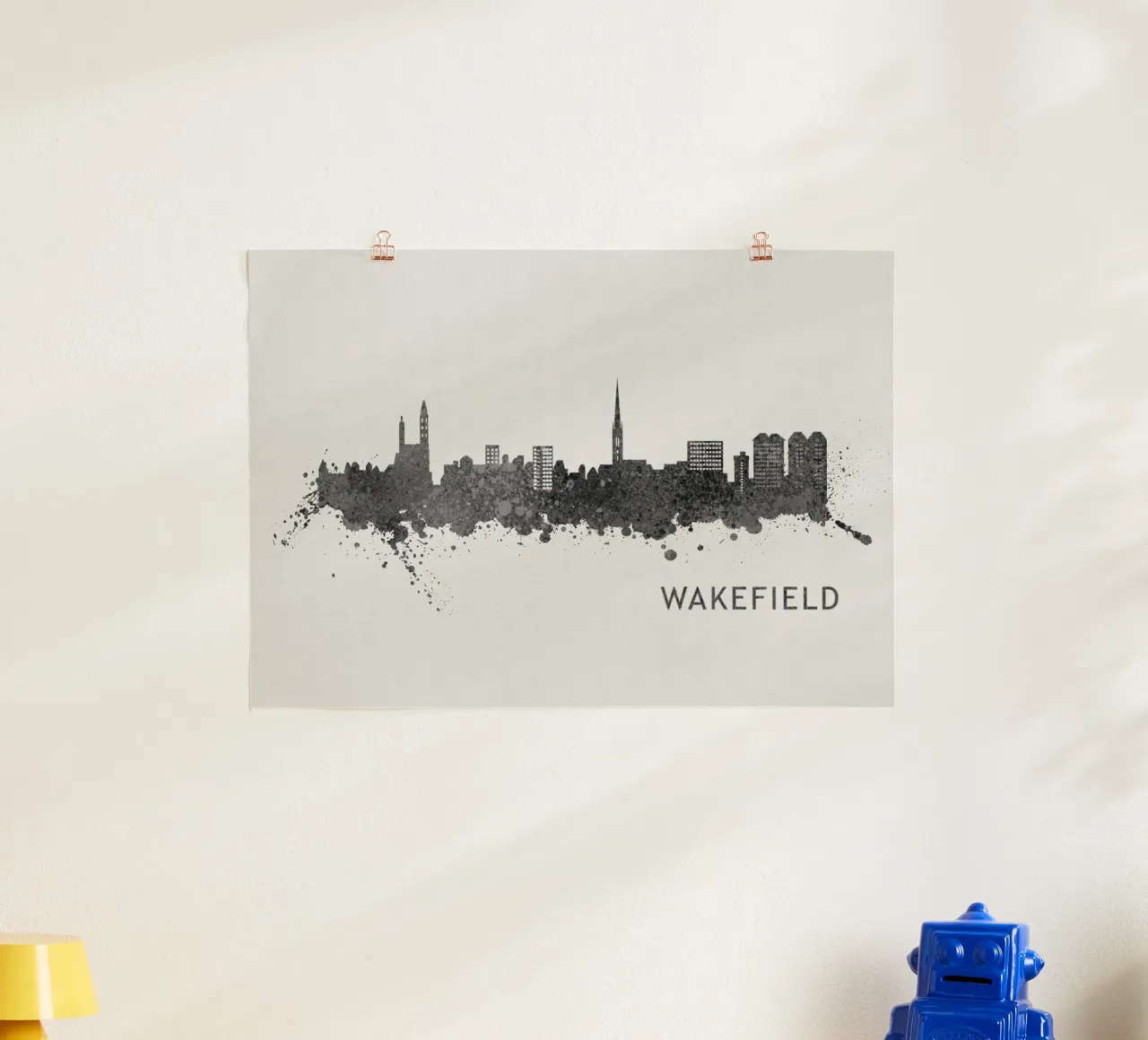 Wakefield England poster da Travelstudio