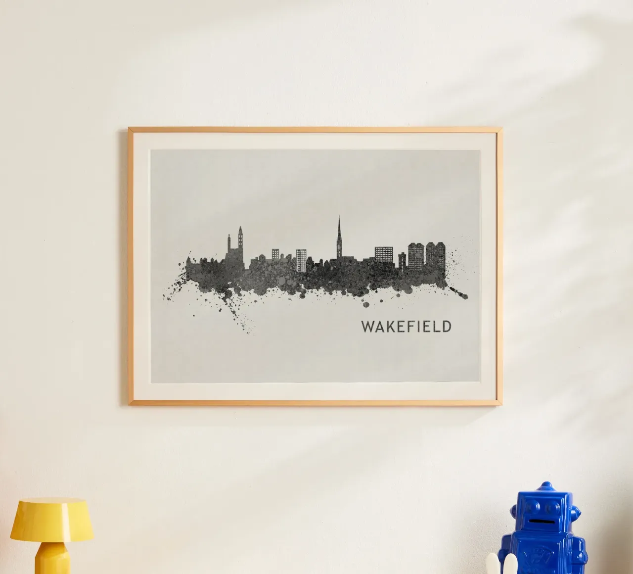 Wakefield England poster da Travelstudio