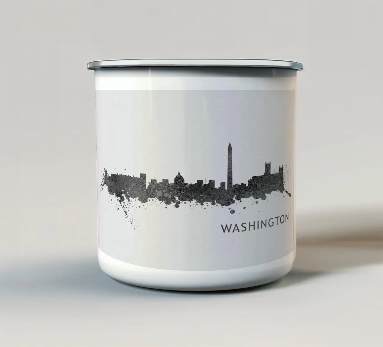 Washington D.C. tazza in smalto da Travelstudio