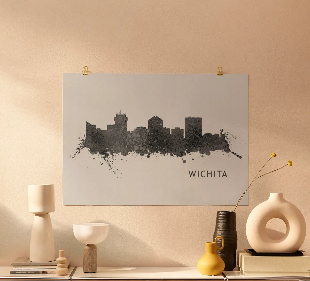 Wichita Kansas poster da Travelstudio
