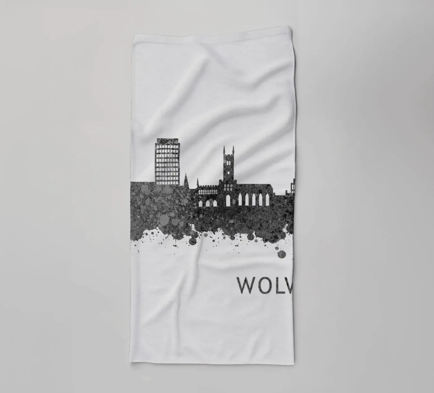 Wolverhampton England badhanddoek van Travelstudio