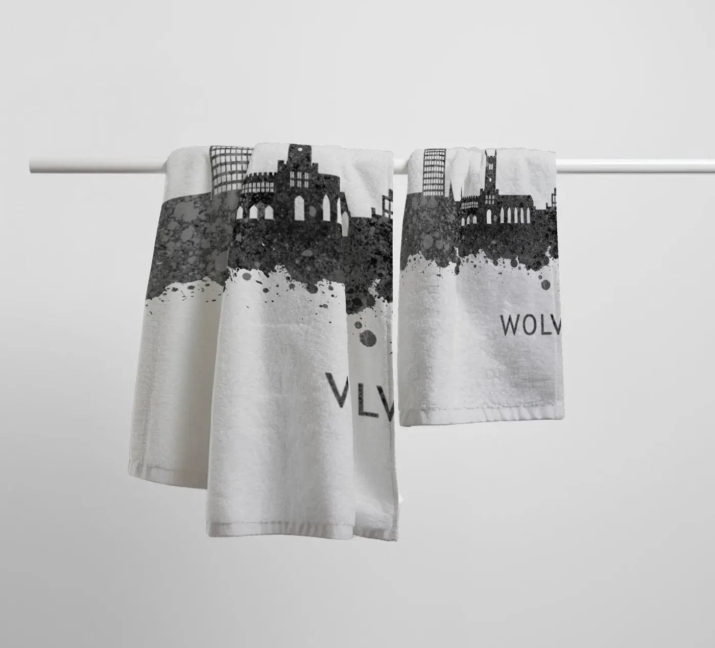 Wolverhampton England badhanddoek van Travelstudio
