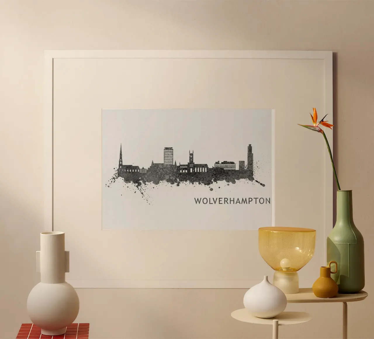 Wolverhampton England poster da Travelstudio