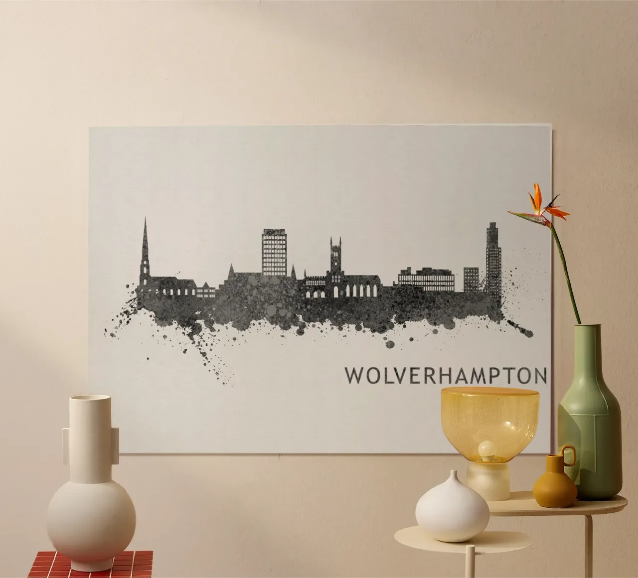Wolverhampton England poster da Travelstudio