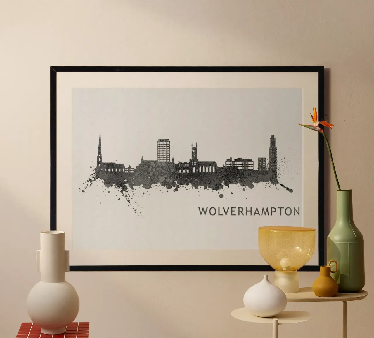 Wolverhampton England poster da Travelstudio
