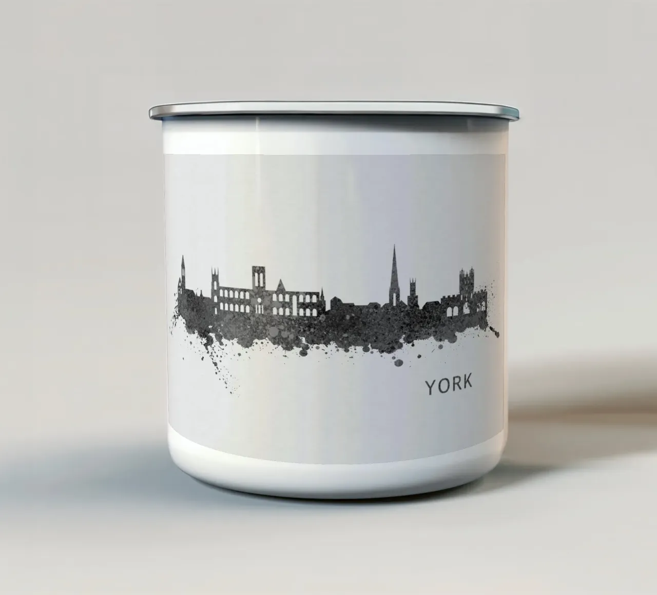 York England tazza in smalto da Travelstudio