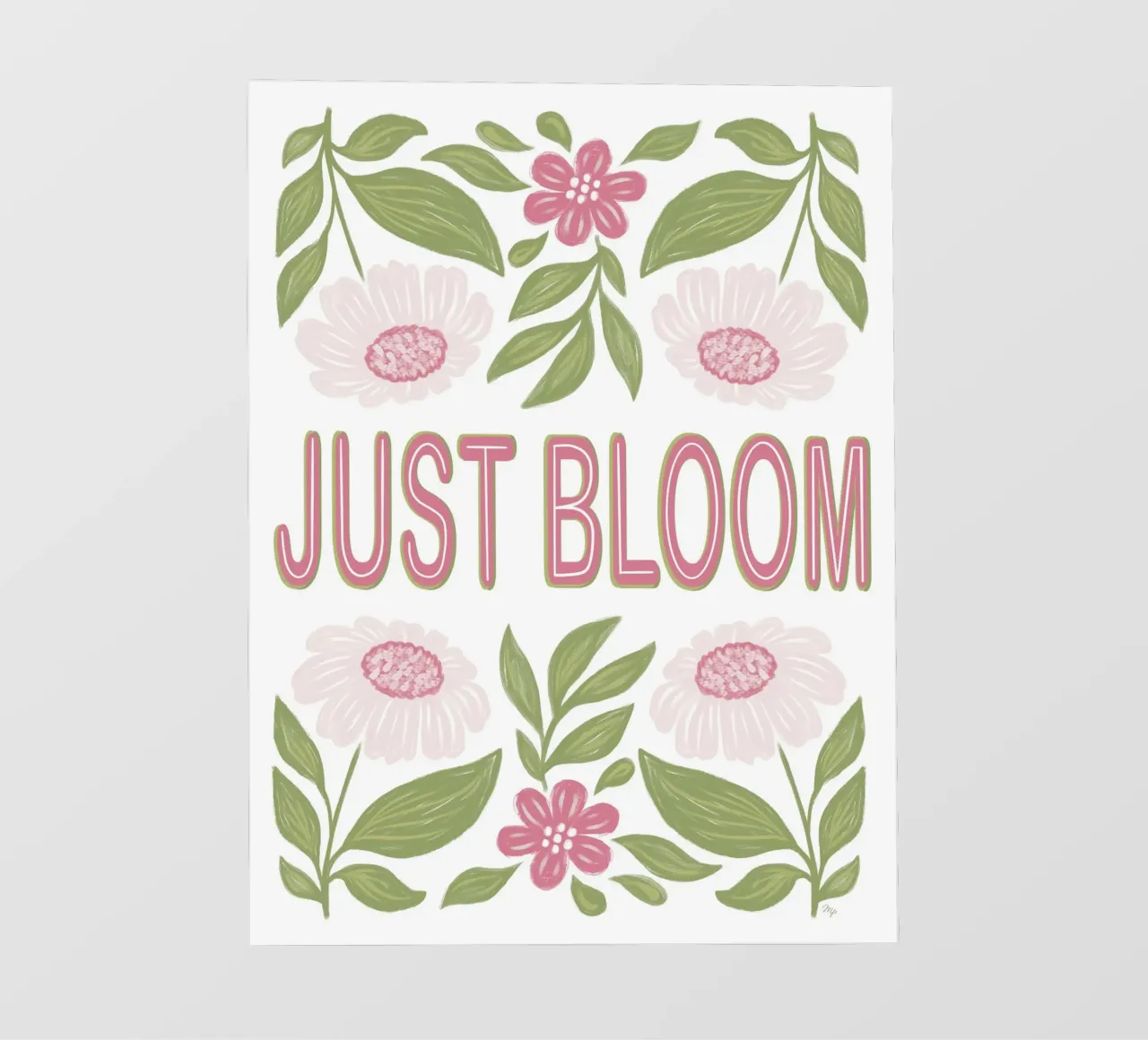 Fiori in fiore telo in pvc da Martina