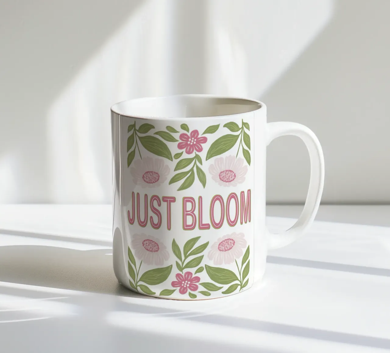 Fiori in fiore tazza in ceramica da Martina