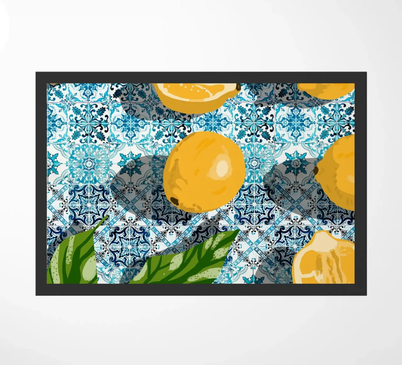 Marocco dolce e limoni acidi, piastrelle botaniche estive della natura zerbino da 83oranges