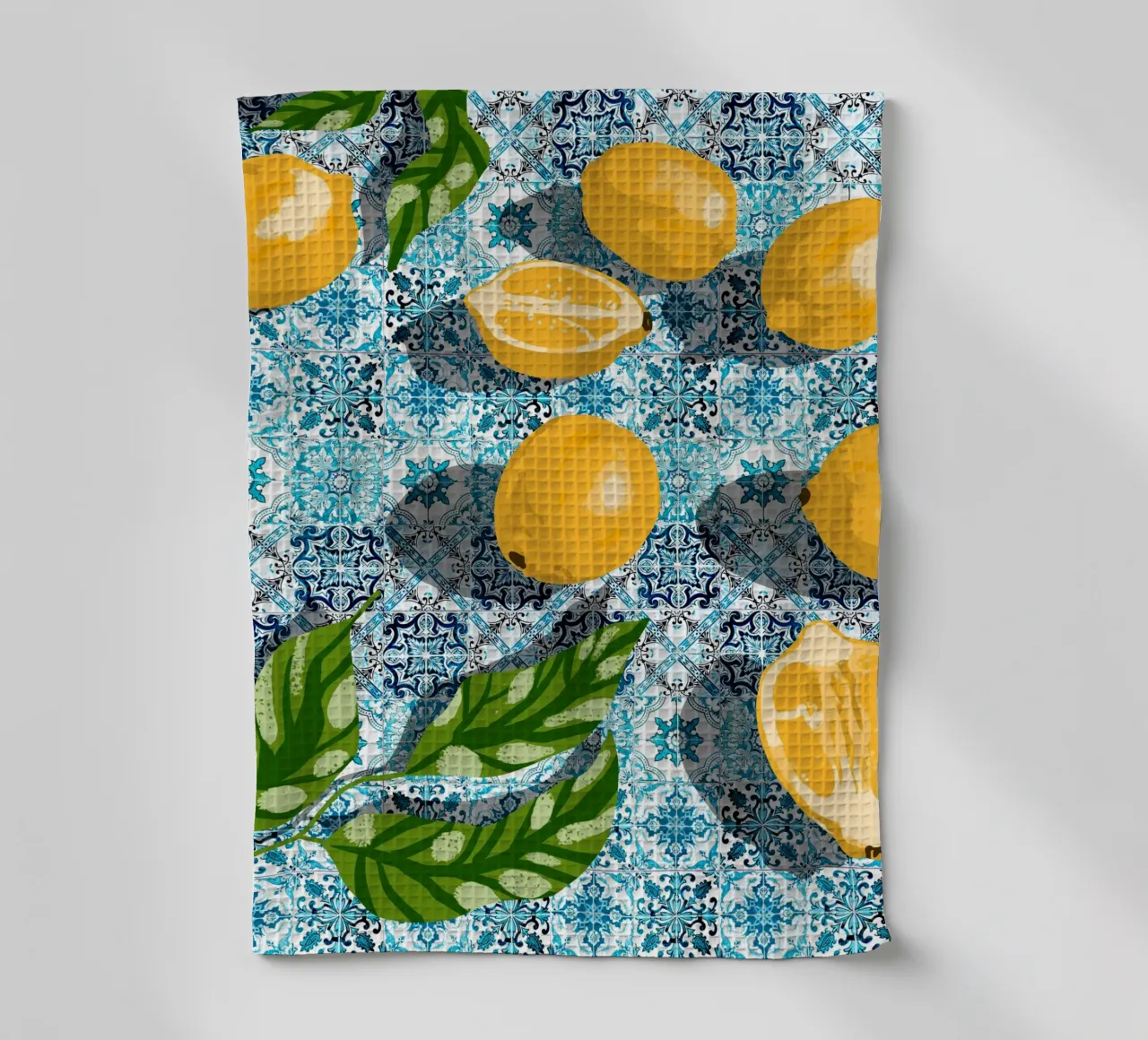 Marocco dolce e limoni acidi, piastrelle botaniche estive della natura canovaccio da cucina da 83oranges