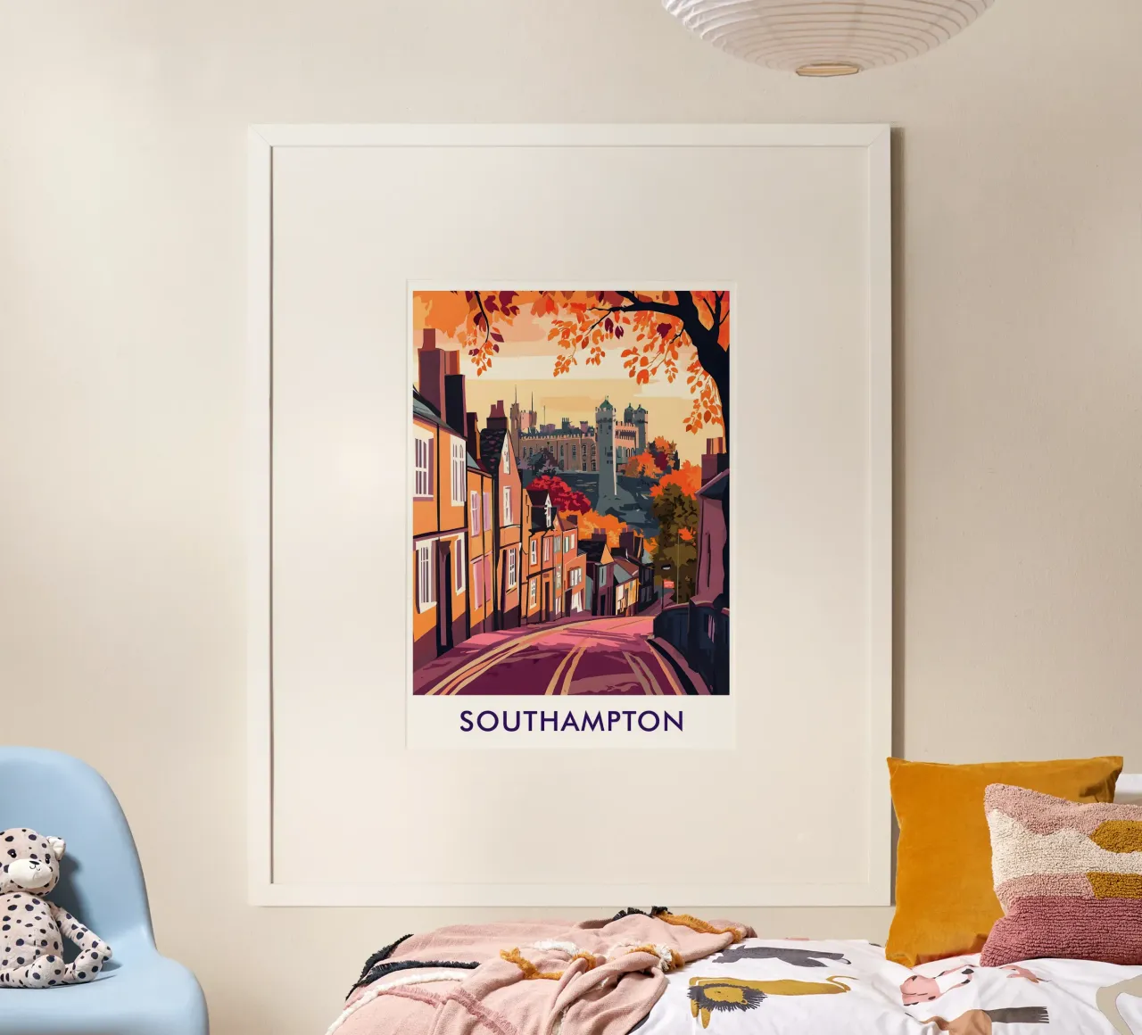 Bargate in Southampton City England poster da Travelstudio
