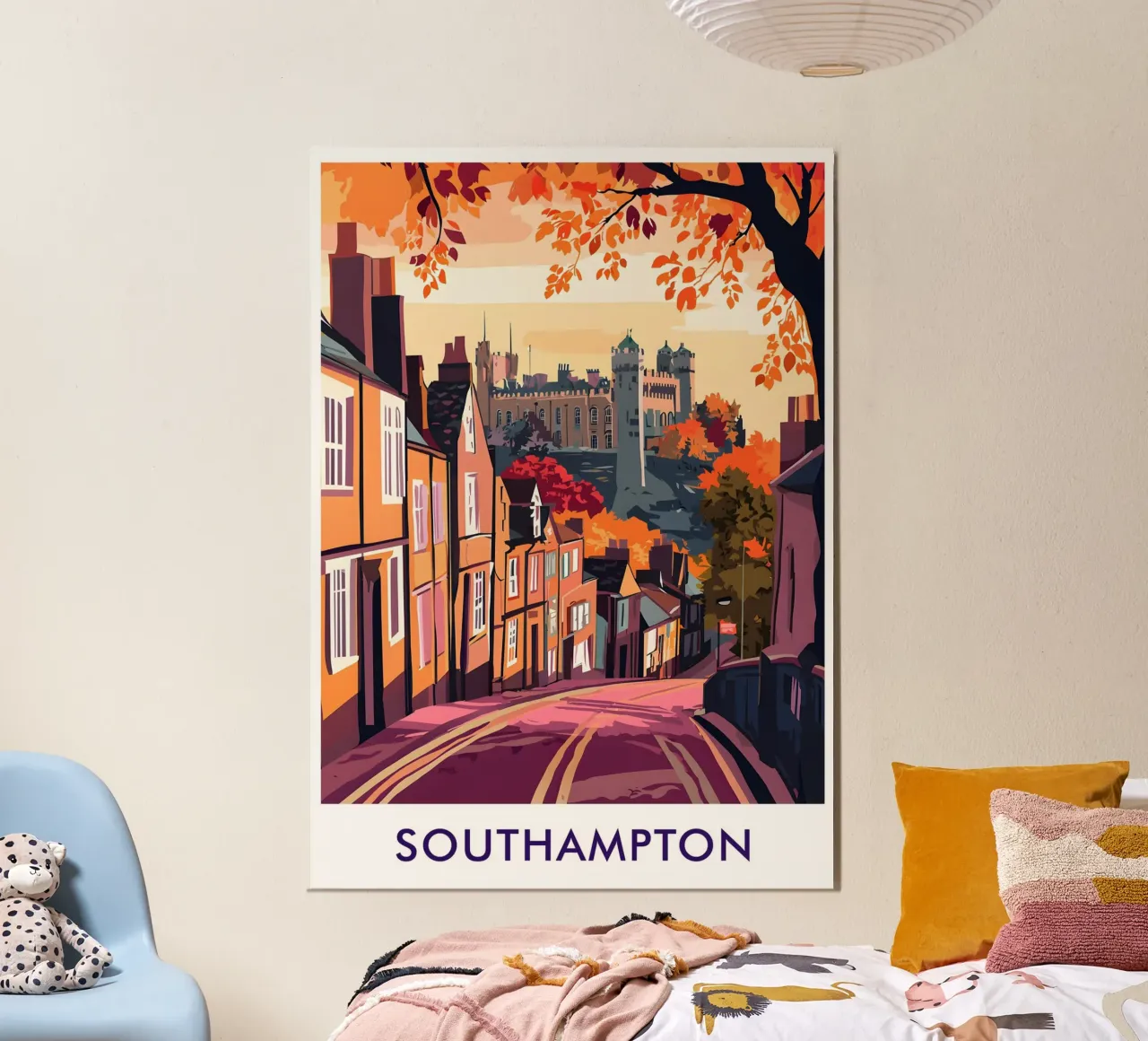Bargate in Southampton City England poster da Travelstudio