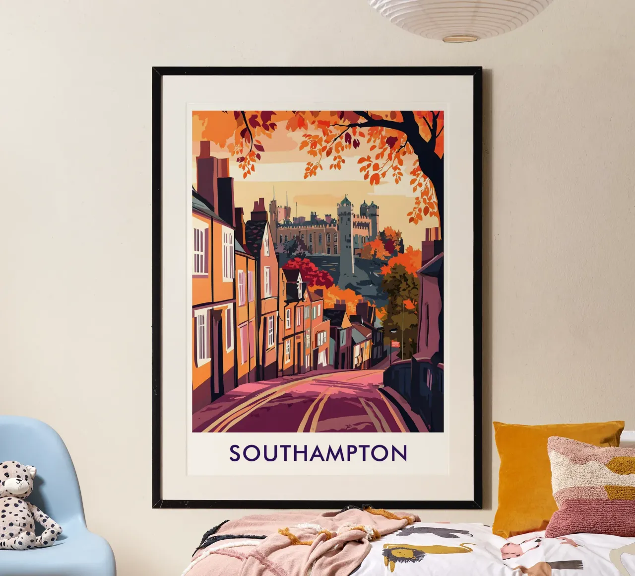 Bargate in Southampton City England poster da Travelstudio