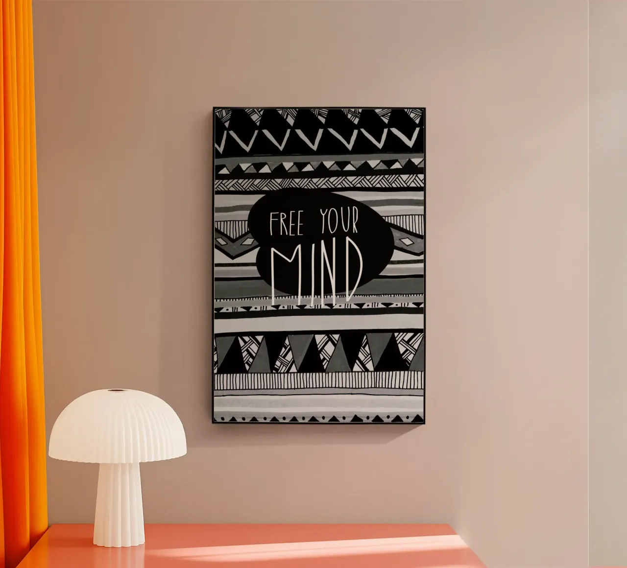 Free your mind plexiglass da Vasare Nar