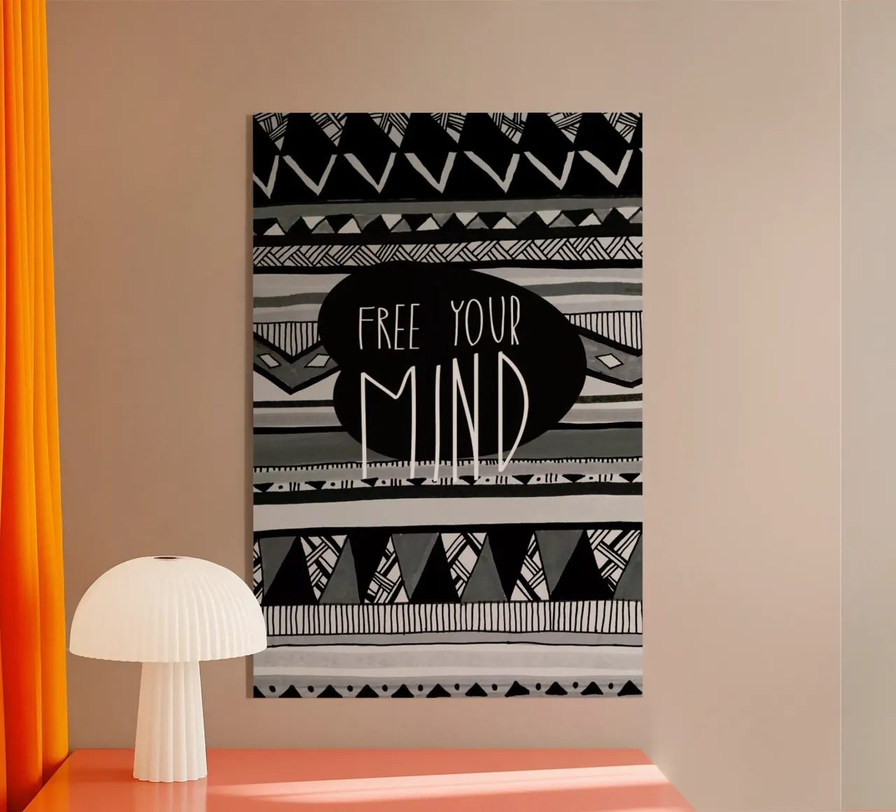 Free your mind plexiglass da Vasare Nar