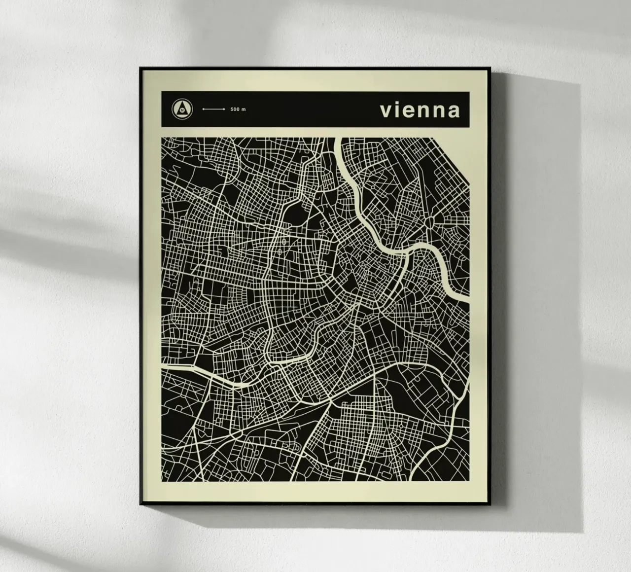 Vienna Map plexiglass da Jazzberry Blue