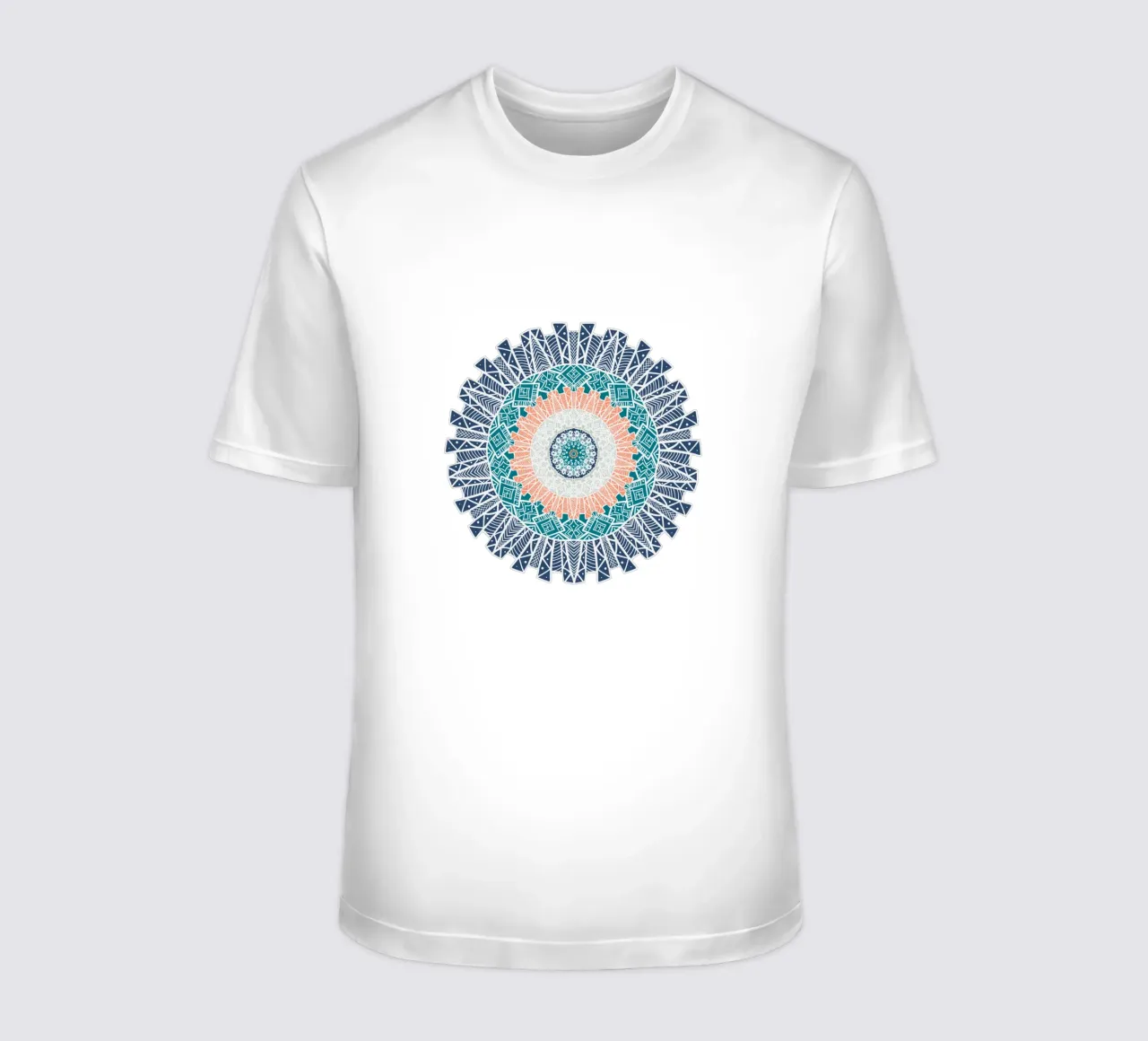 Mandala colorato t-shirt da Spiritual Touch