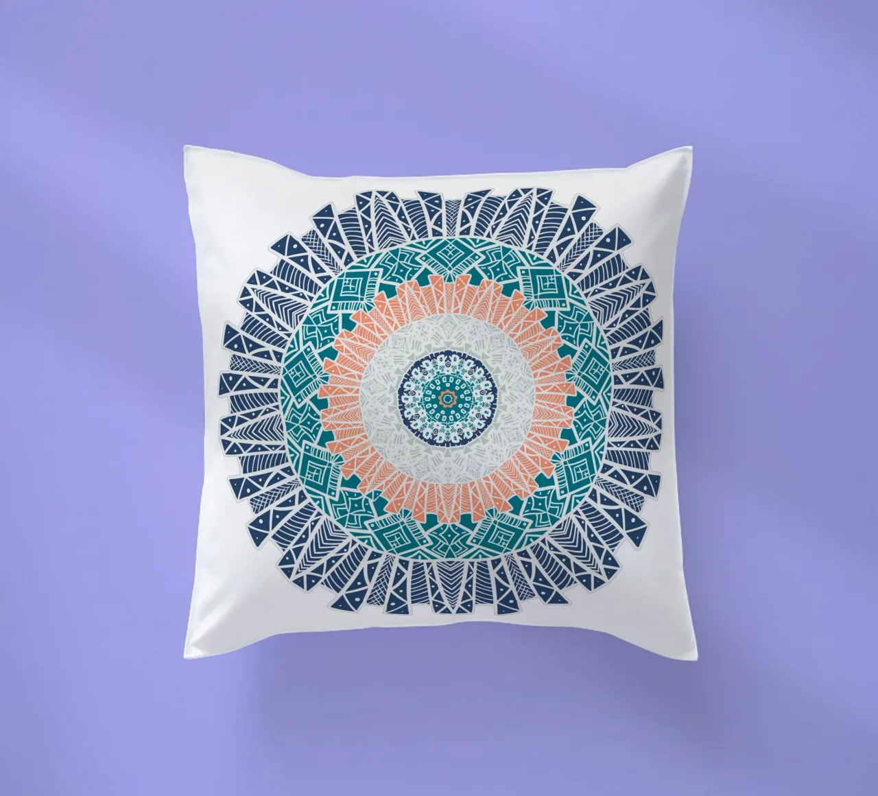 Mandala colorato cuscino da Spiritual Touch