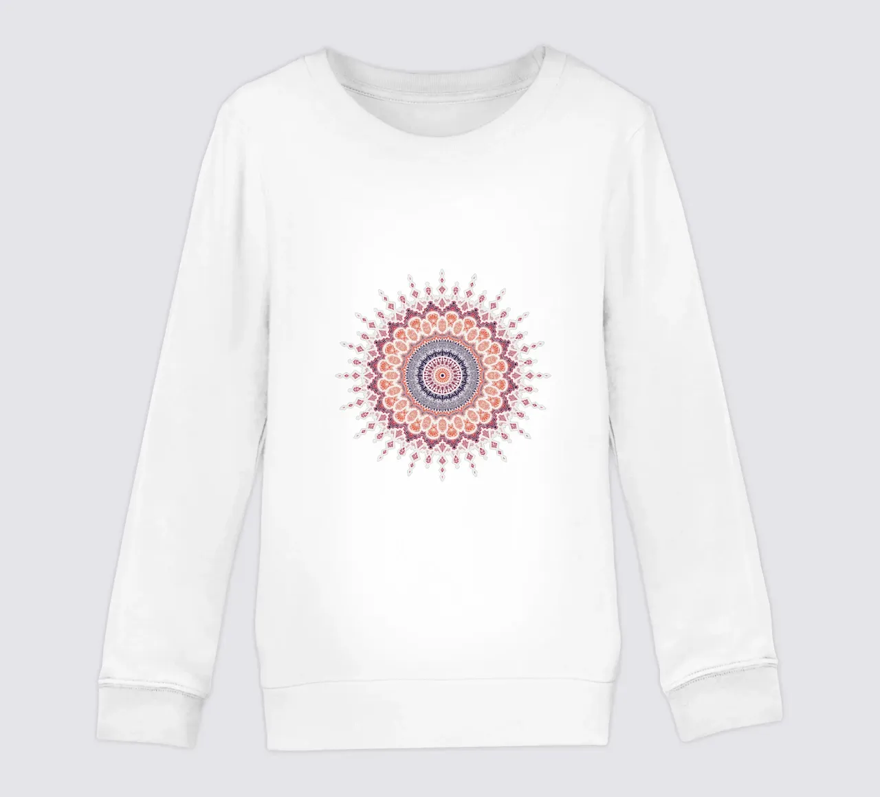 Mandala colorato felpa bambino da Spiritual Touch