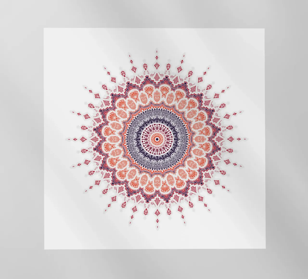 Mandala colorato pellicola backlit da Spiritual Touch