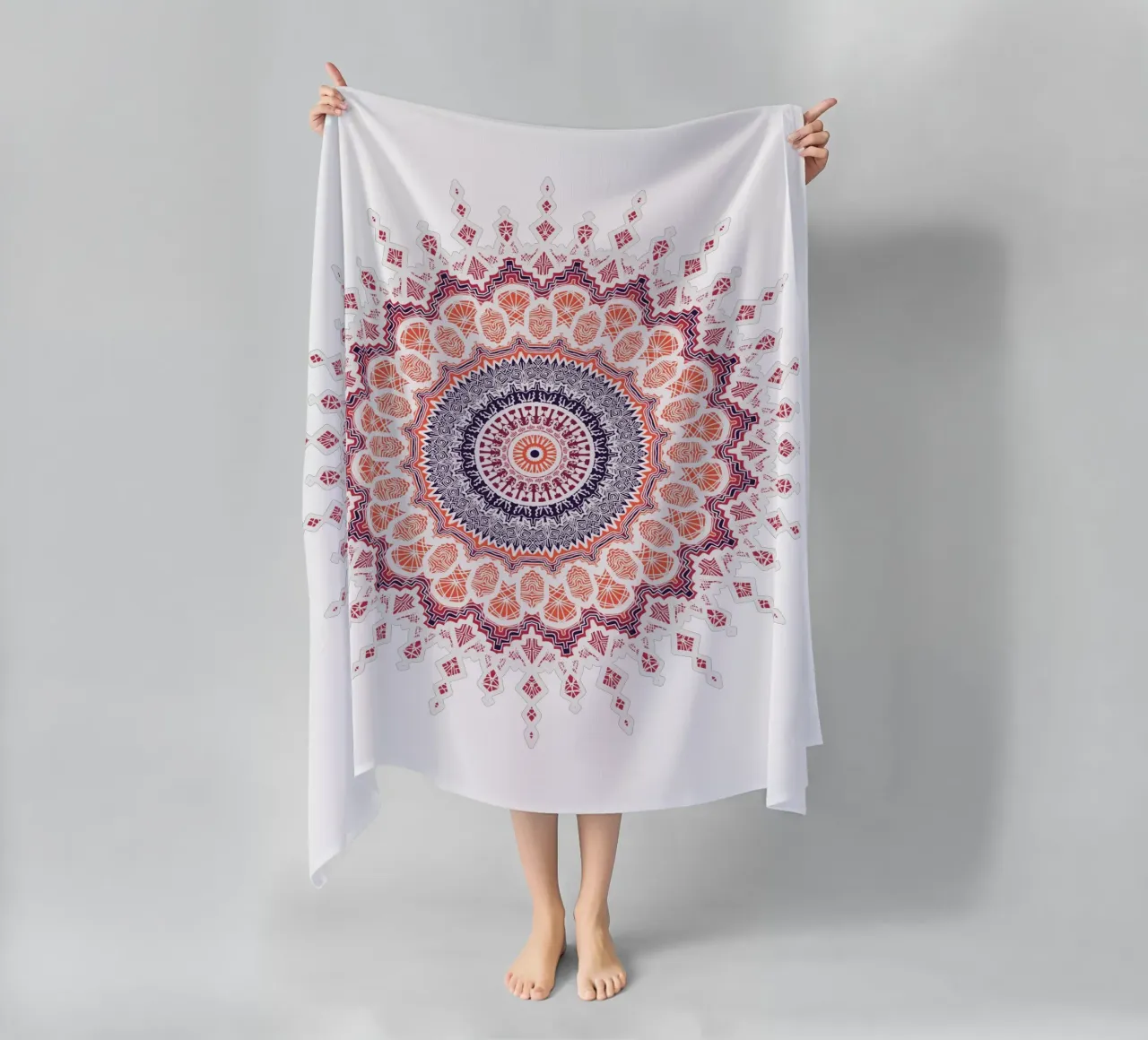 Mandala colorato telo mare da Spiritual Touch