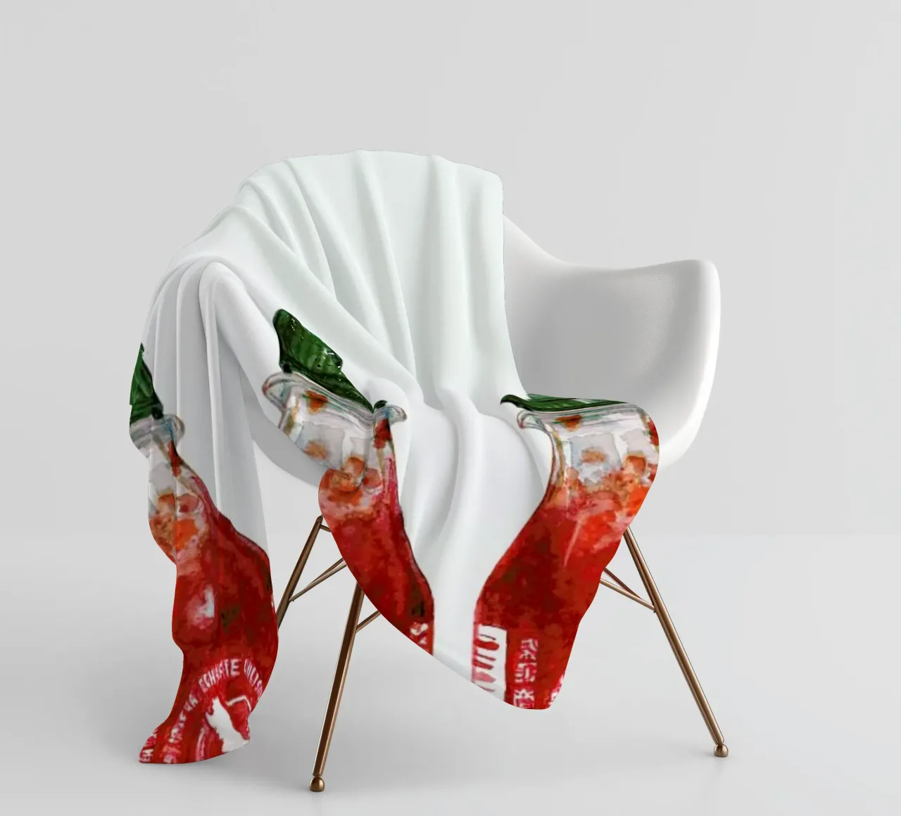 Saucy coperta in pile da Laura O'Connor