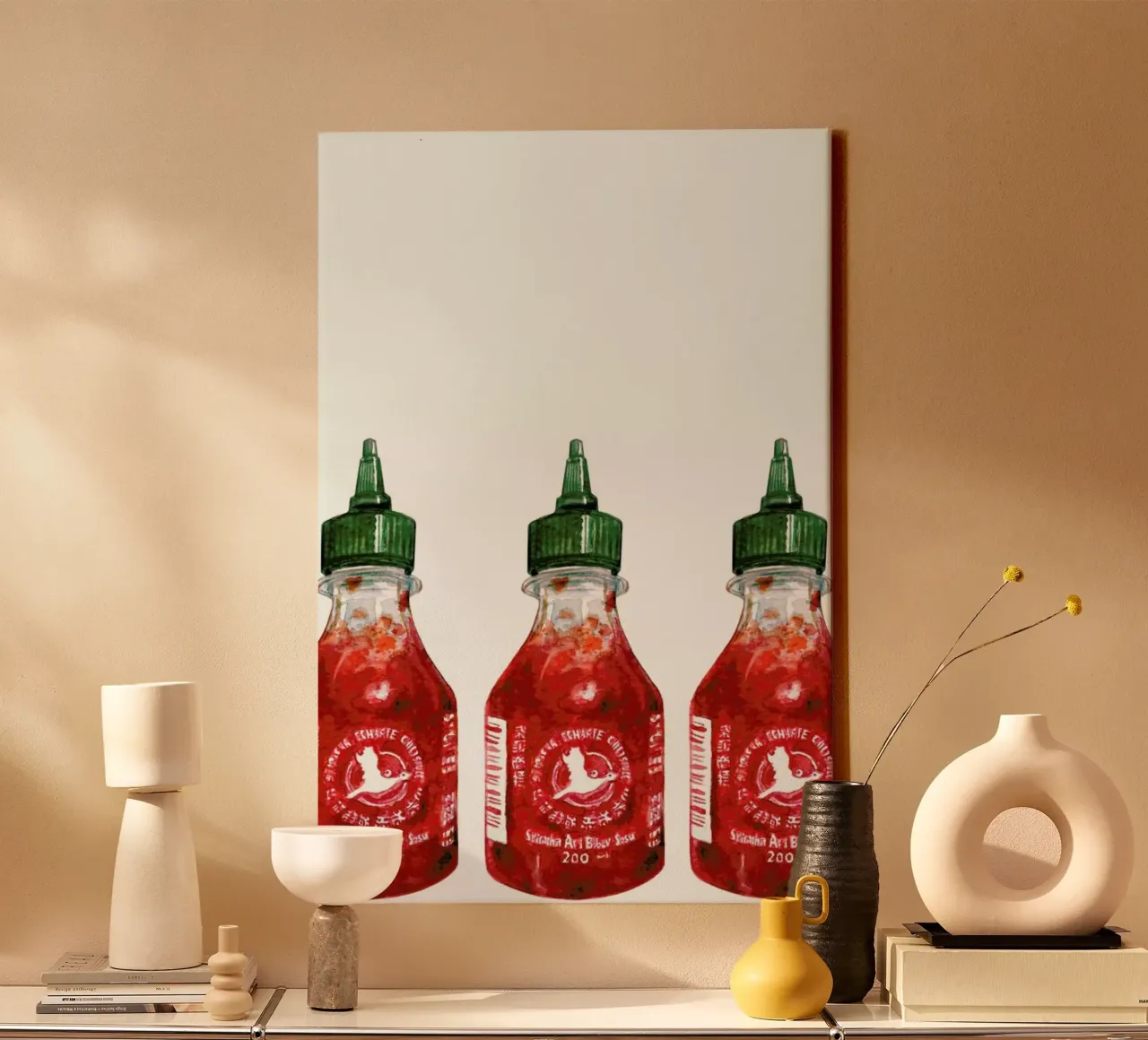 Saucy canvas by Laura O'Connor