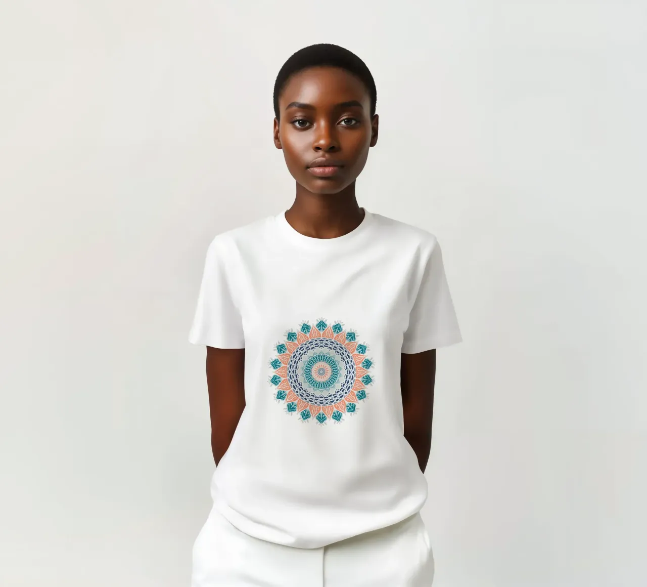 Mandala coloré t-shirt de Spiritual Touch