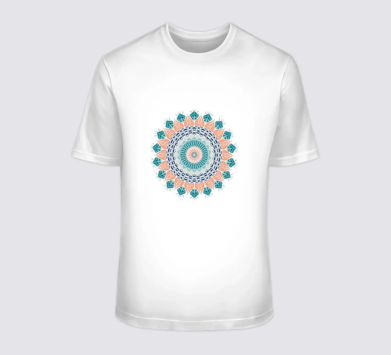 Mandala coloré t-shirt de Spiritual Touch