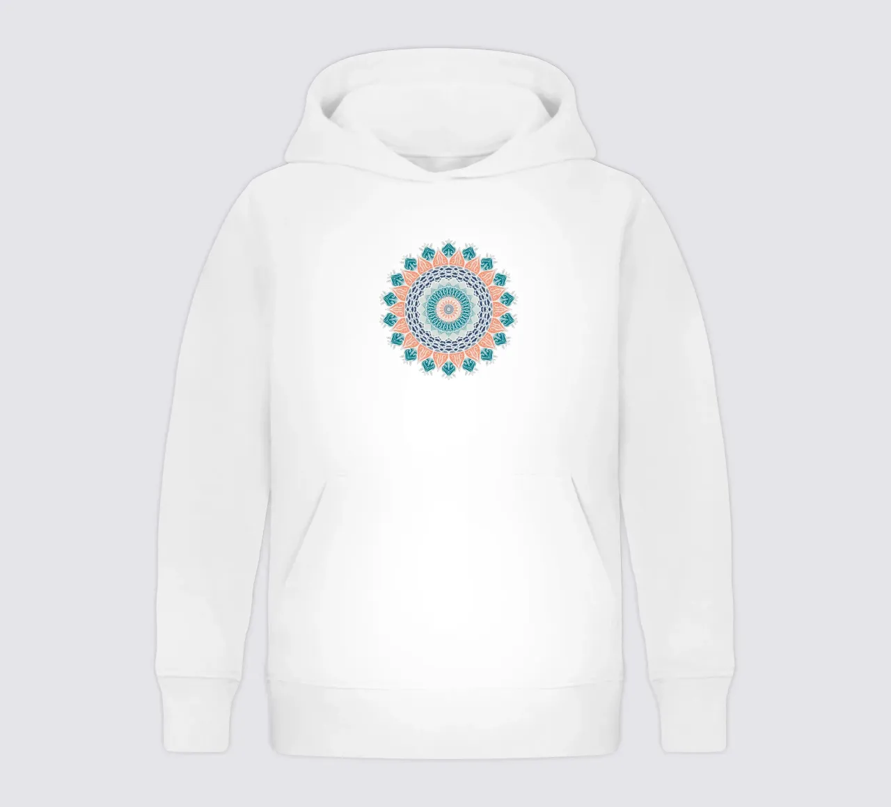Mandala de colores sudadera con capucha para niño de Spiritual Touch