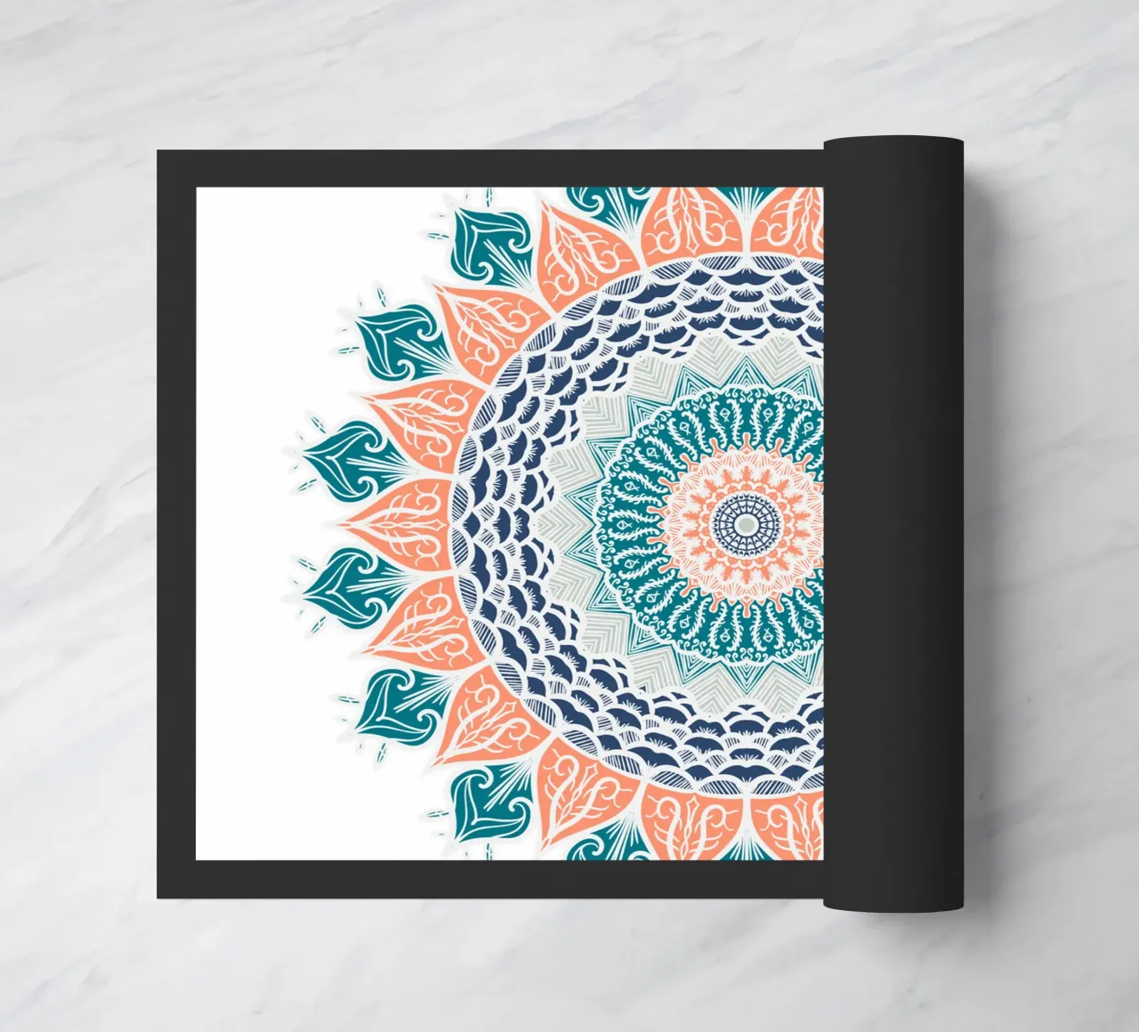Mandala colorato zerbino da Spiritual Touch
