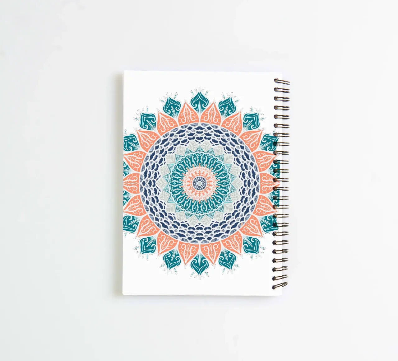 Mandala coloré carnet à spirale de Spiritual Touch