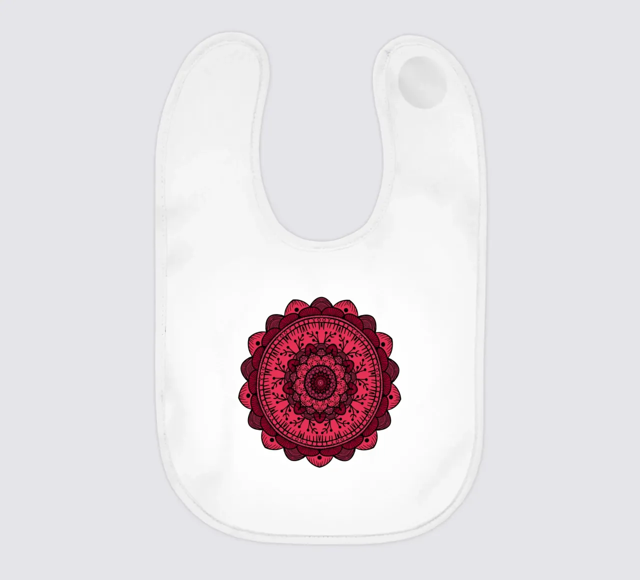 Mandala colorato bavaglino da Spiritual Touch