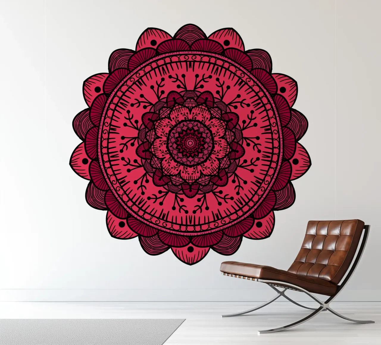 Mandala coloré papier peint photo de Spiritual Touch