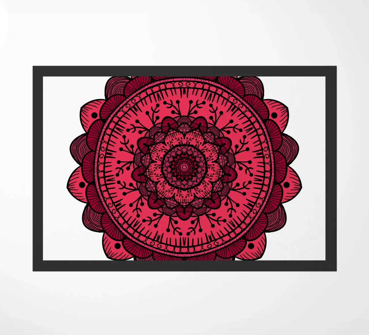 Mandala colorato zerbino da Spiritual Touch