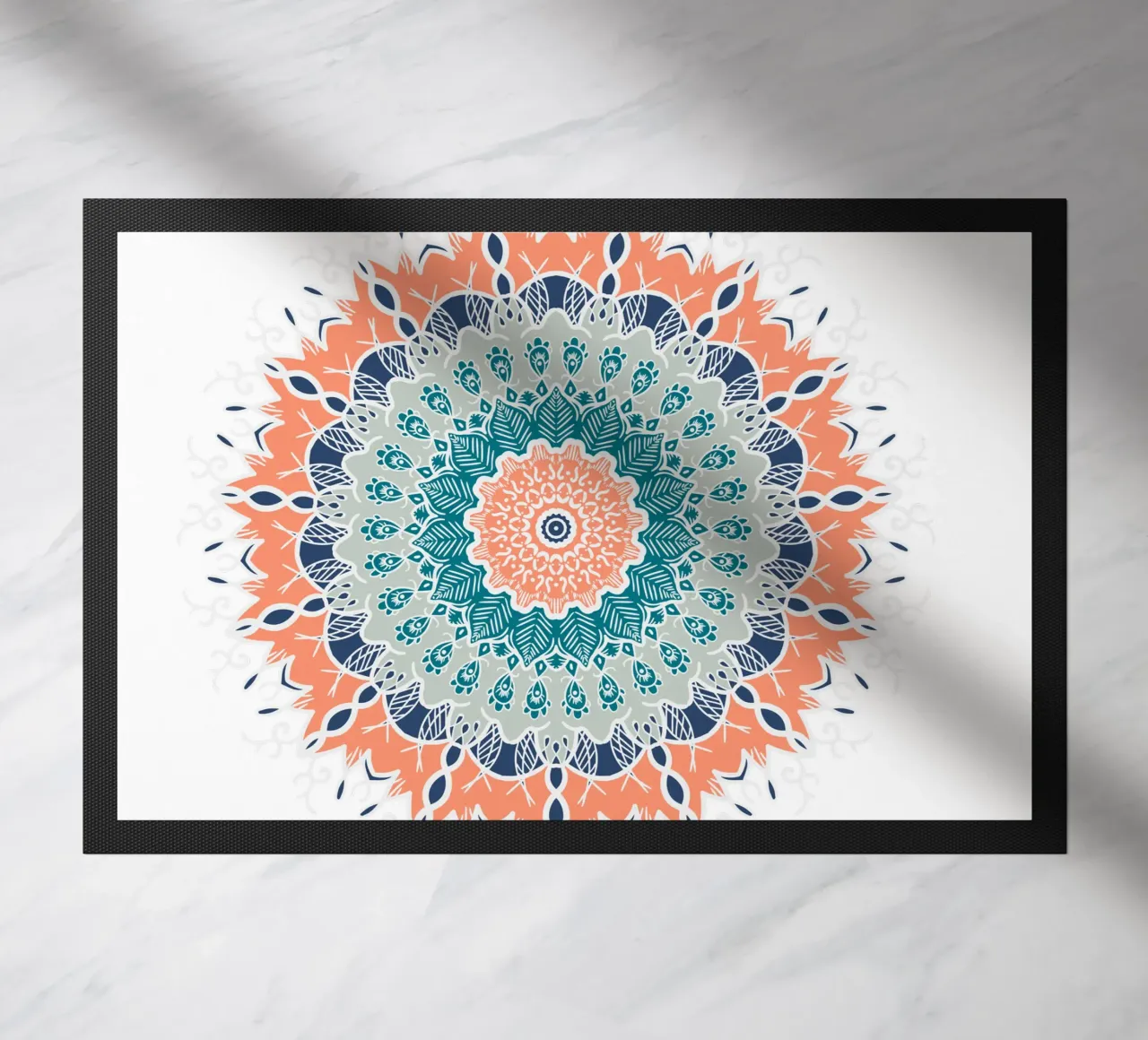 Mandala colorato zerbino da Spiritual Touch