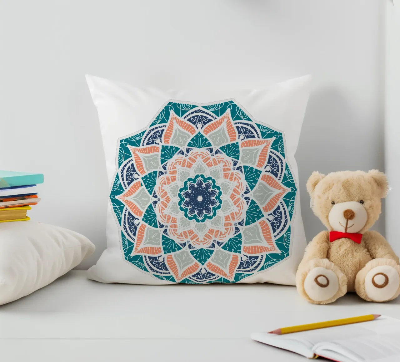 Mandala colorato cuscino da Spiritual Touch