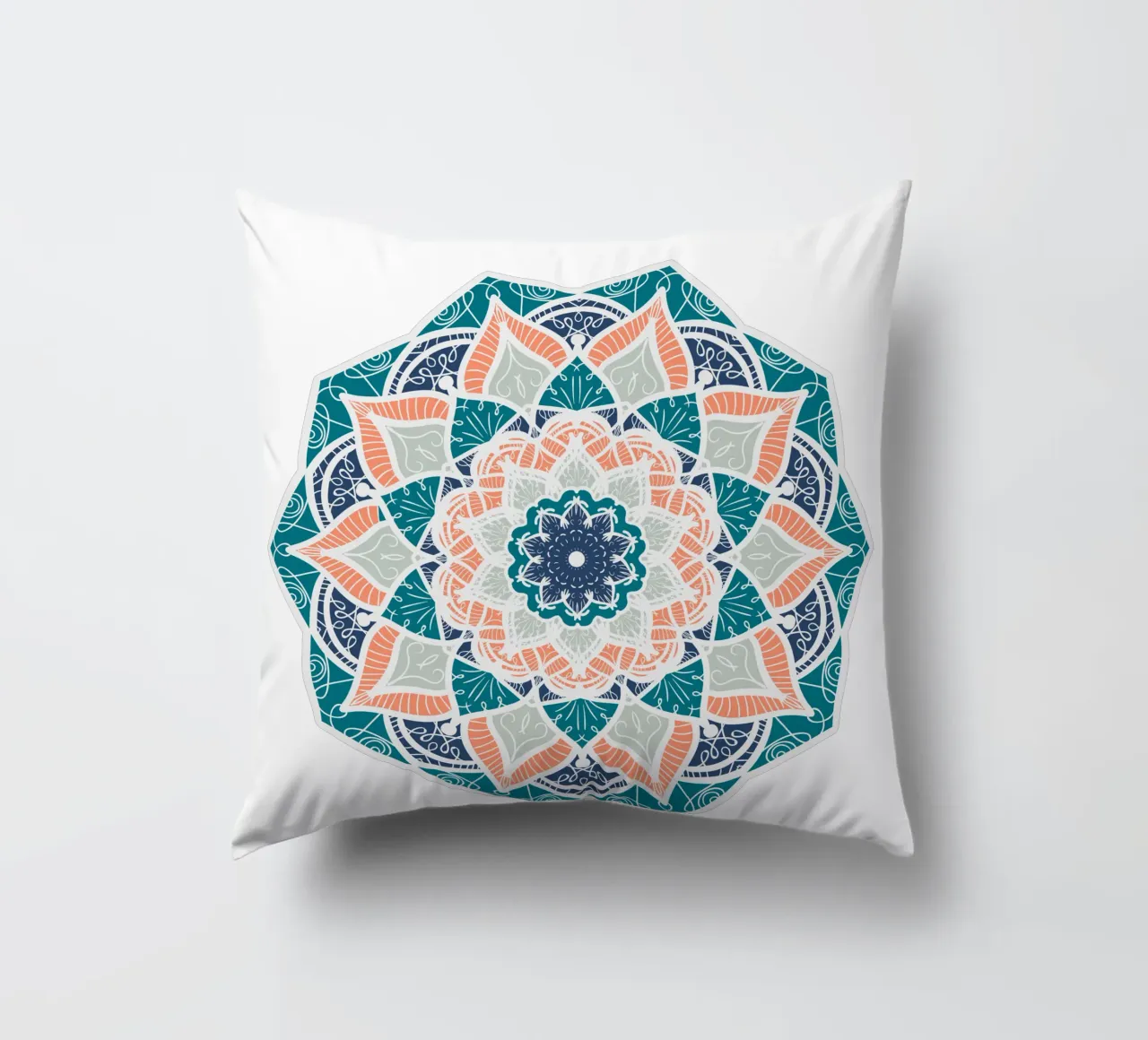 Mandala colorato cuscino da Spiritual Touch