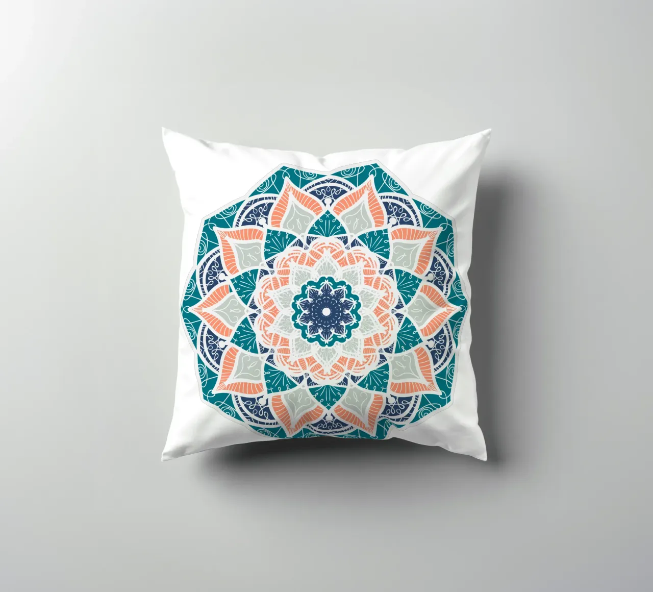 Mandala colorato cuscino da Spiritual Touch