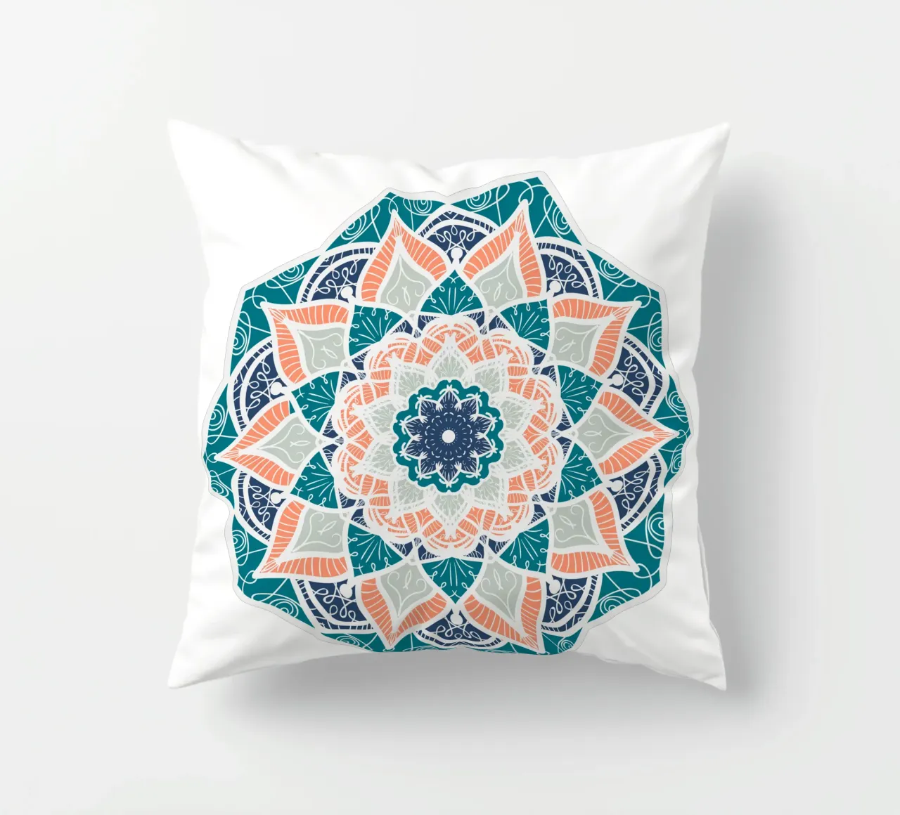 Mandala colorato cuscino da Spiritual Touch