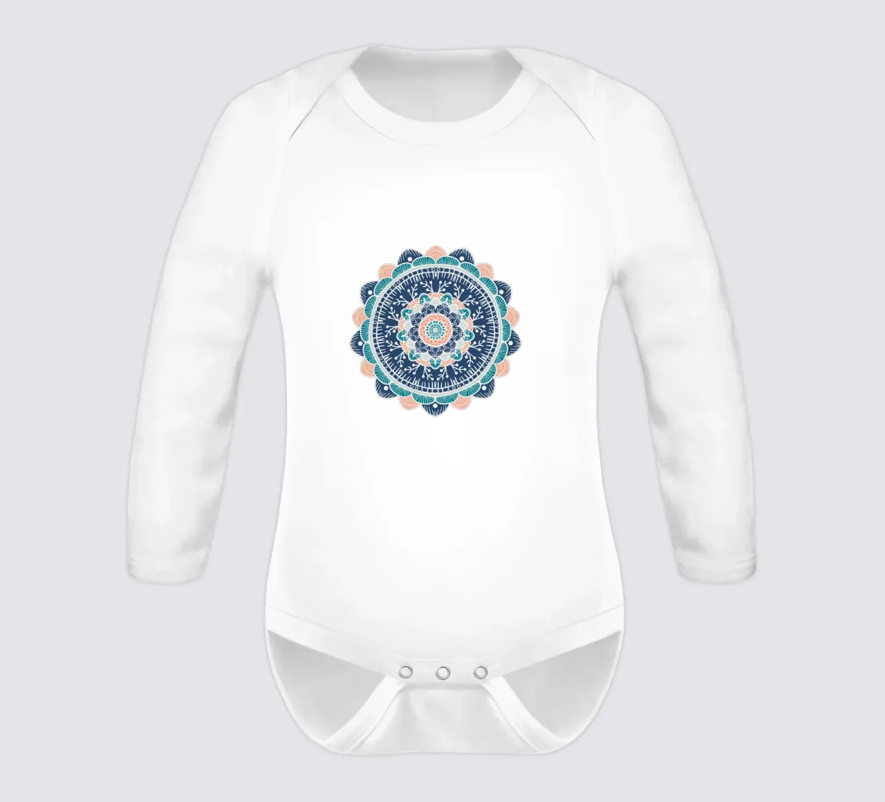 Mandala de colores body de manga larga de Spiritual Touch