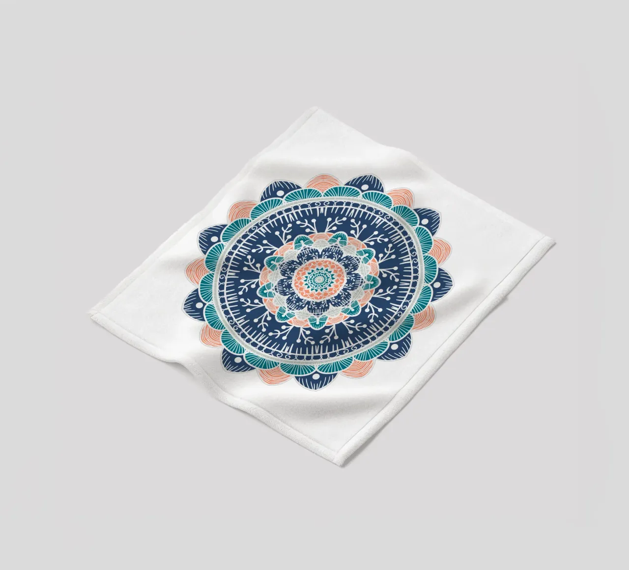 Mandala colorato coperta in pile da Spiritual Touch