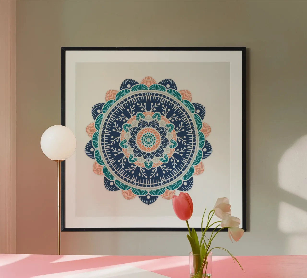Mandala colorato carta hahnemühle da Spiritual Touch